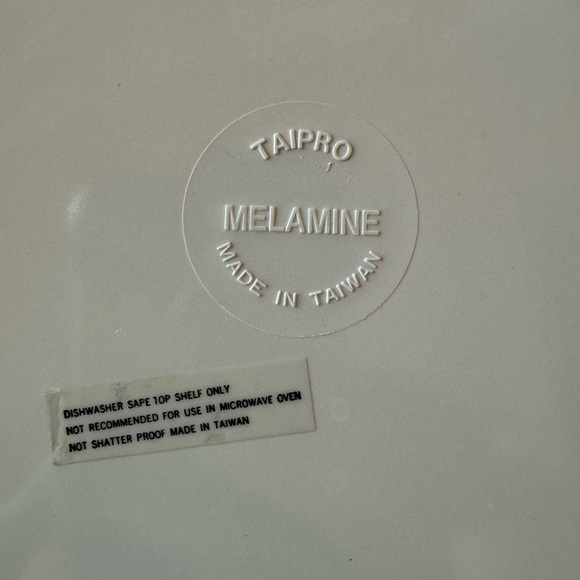 VINTAGE Taipro Melamine Sailboat Ocean Platter Plate - Picture 5 of 6